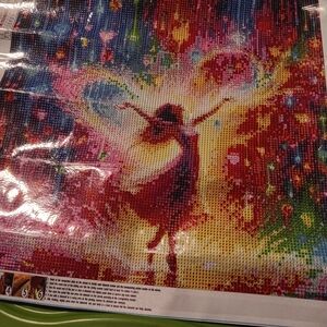 Colorful Dancing Woman Diamond Painting Art Kit 40x40